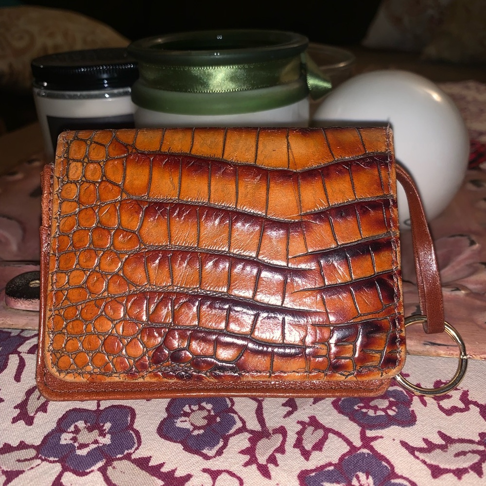 Vintage Brahmin Leather Wallet